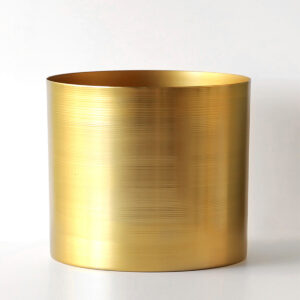MACETERO METAL DORADO HARI CHI