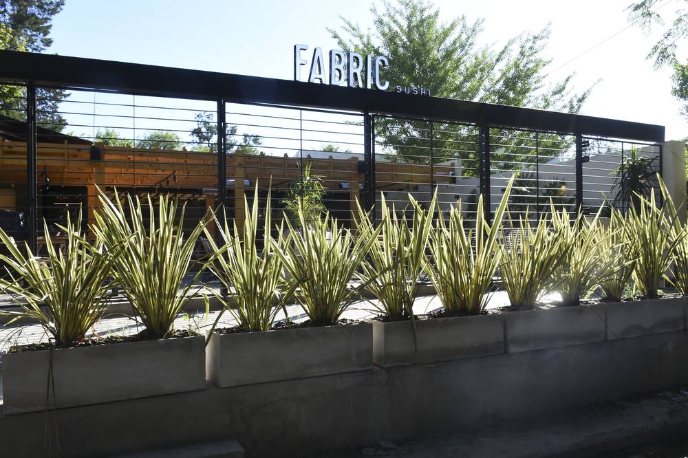 Canteros de Loodus en el frente de Fabric Sushi